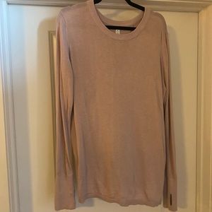 Lulu Lemon Open Back Sweater